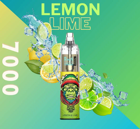 RandM Tornado Vape 7000 Lemon Lime 🍋