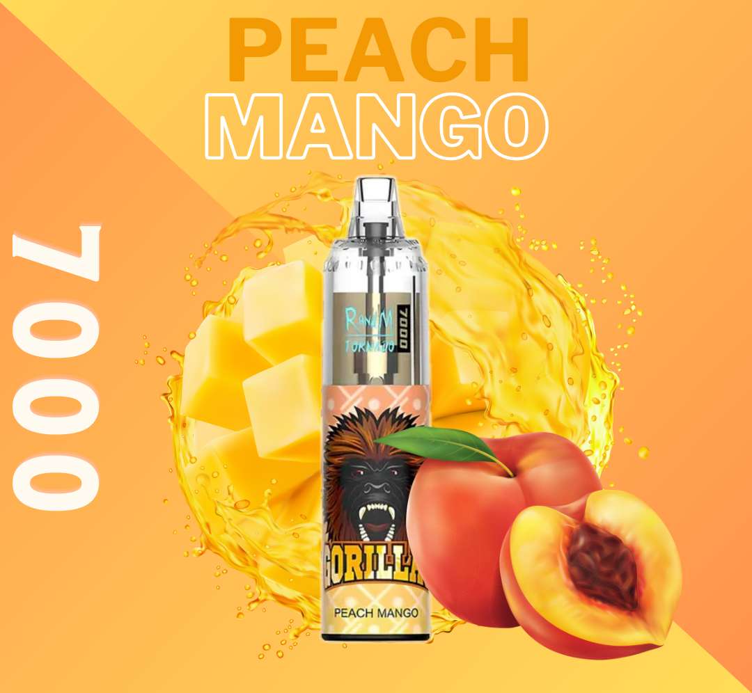 RandM Tornado Vape 7000 Peach Mango🍑🥭