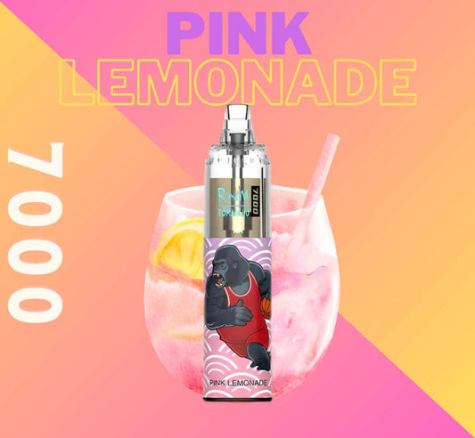 RandM Tornado Vape 7000 Pink Lemonade 🍋🥤