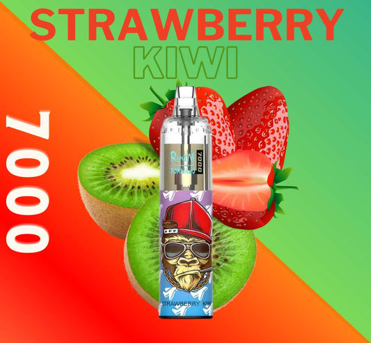RandM Tornado Vape 7000 Strawberry Kiwi 🍓🥝