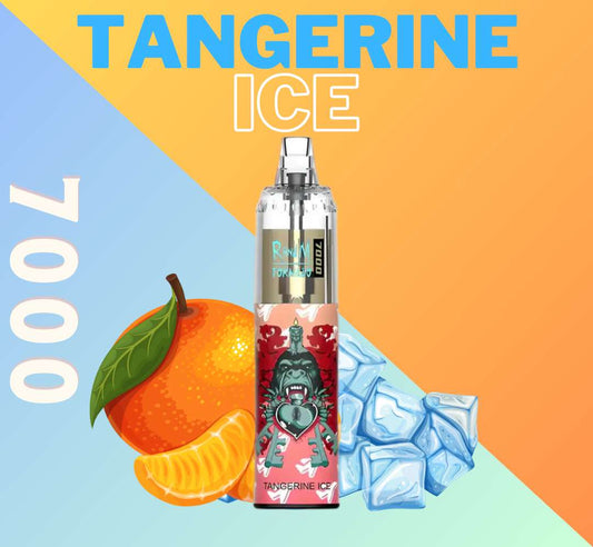 RandM Tornado Vape 7000 Tangerine Ice 🍊🧊