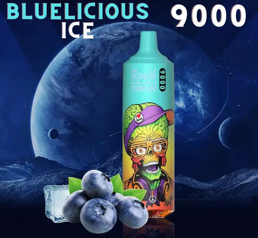 Randm Tornado Vape 9000 Bluelicious Ice 🫐🧊