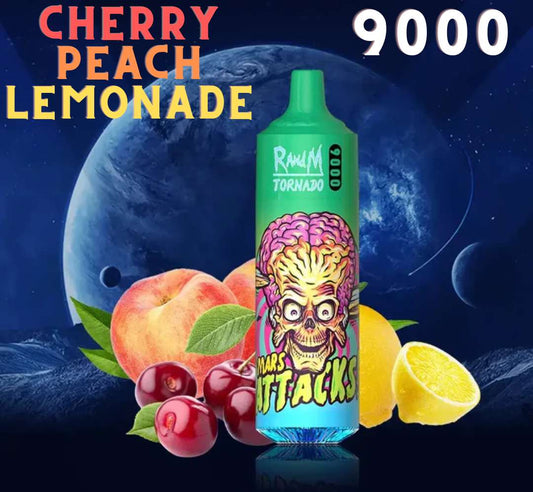 Randm Tornado Vape 9000 Cherry Peach Lemonade ⭐