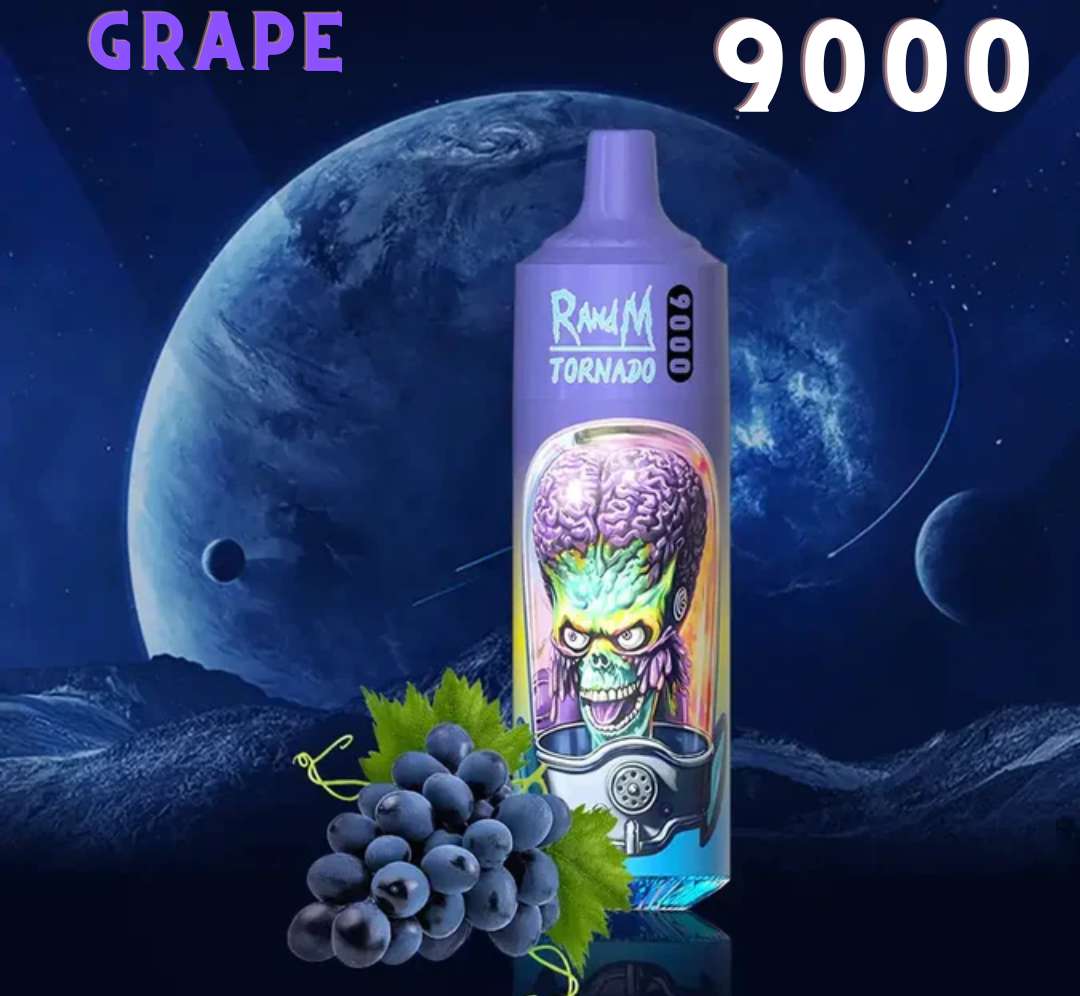 Randm Tornado Vape 9000 Grape 🍇