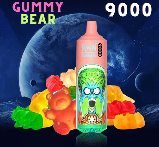 Randm Tornado Vape 9000 Gummy Bear 🧸
