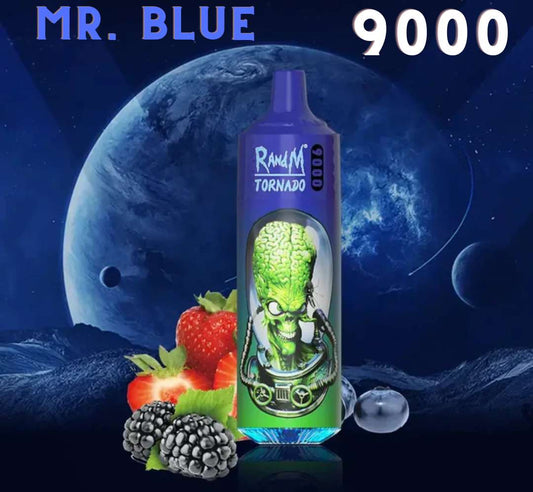 Randm Tornado Vape 9000 Mr. Blue 🍇