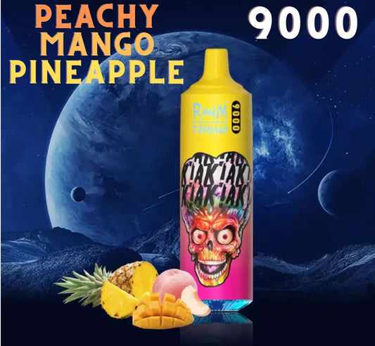 Randm Tornado Vape 9000 Peachy Mango Pineapple 🍑🥭🍍