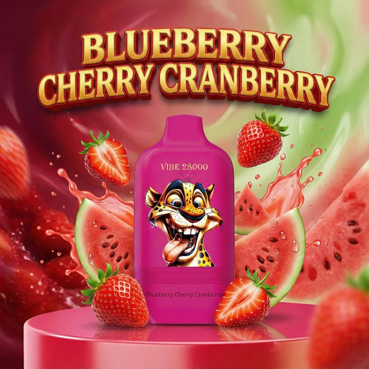 RandM Tornado Vibe 28000 Blueberry Cherry Cranberry