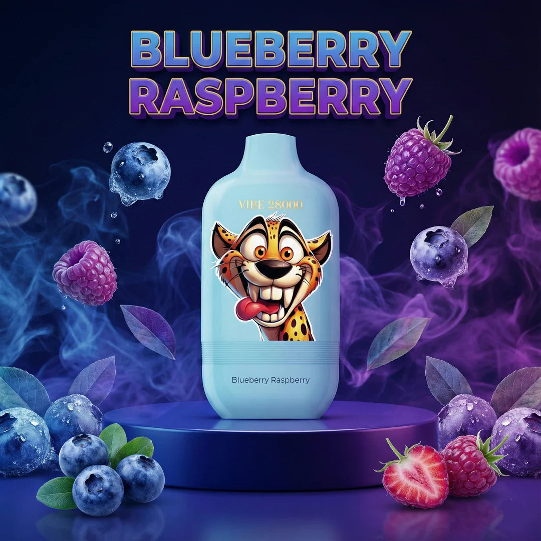 RandM Tornado Vibe 28000 Blueberry Raspberry