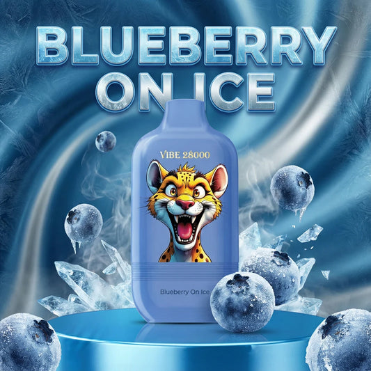 RandM Tornado Vibe 28000 Blueberry On Ice