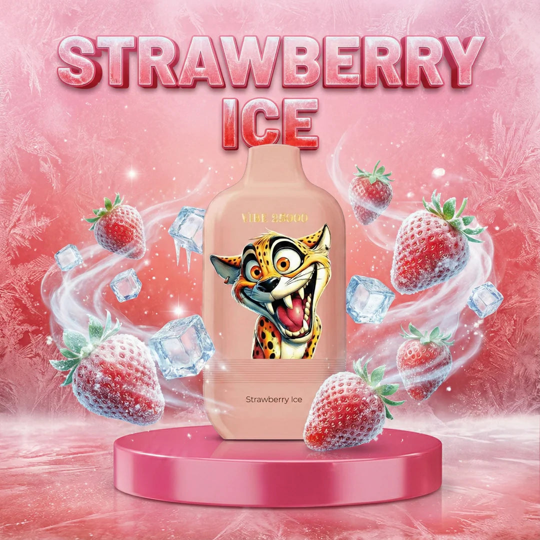 RandM Tornado Vibe 28000 Strawberry Ice