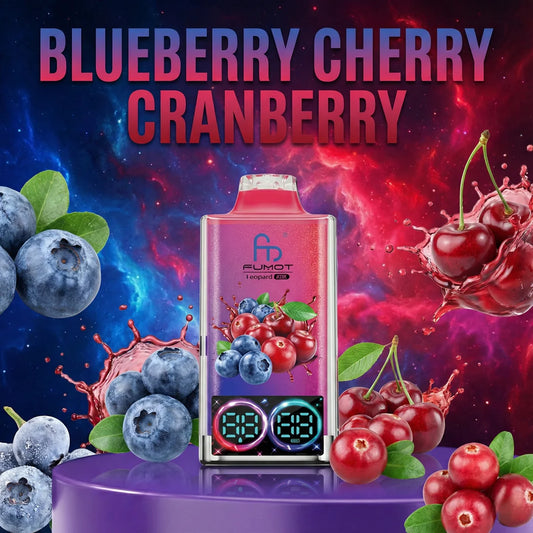RandM Tornado Vape 40000 Blueberry Cherry Cranberry