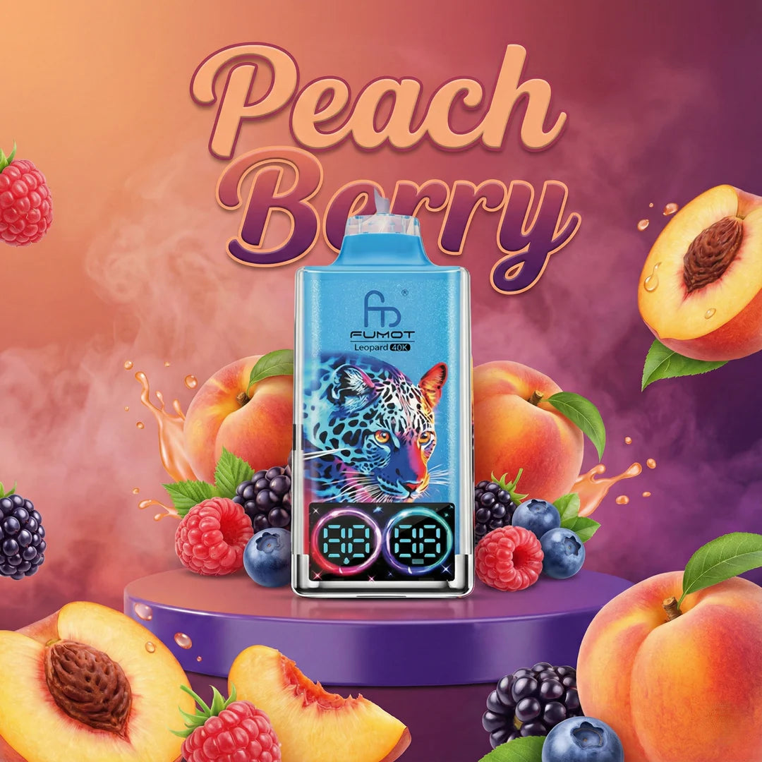 RandM Tornado Vape 40000 Peach Berry