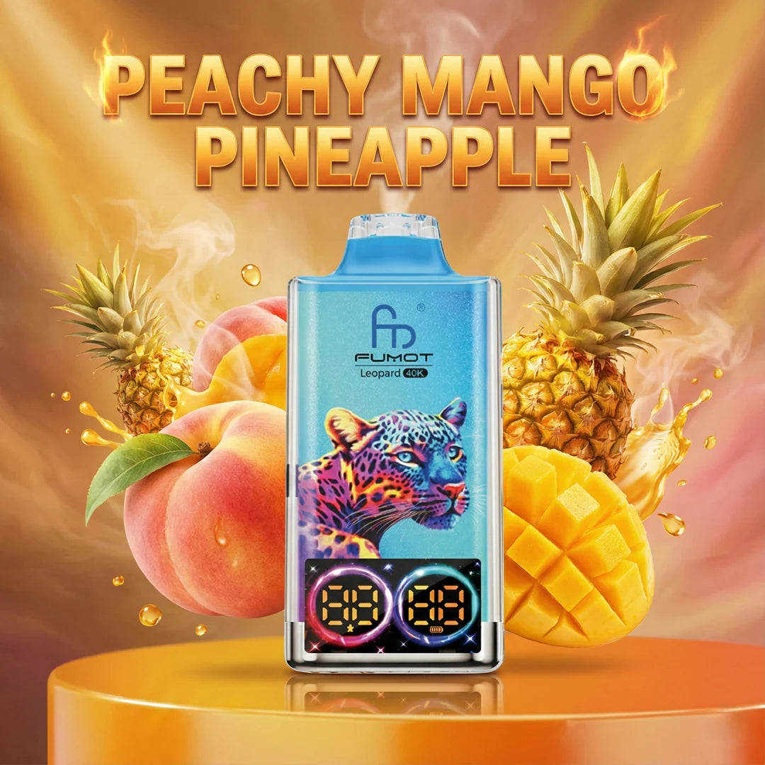 RandM Tornado Vape 40000 Peachy Mango Pineapple